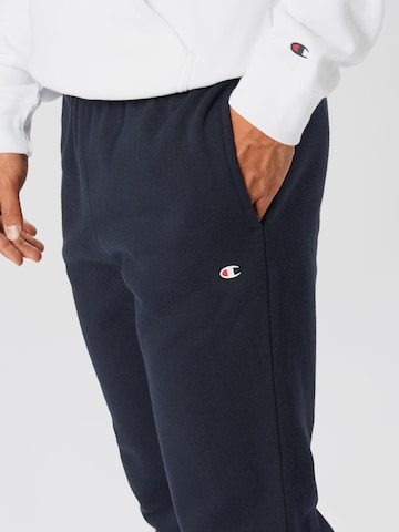 Champion Authentic Athletic Apparel Дънки Tapered Leg Панталон в синьо