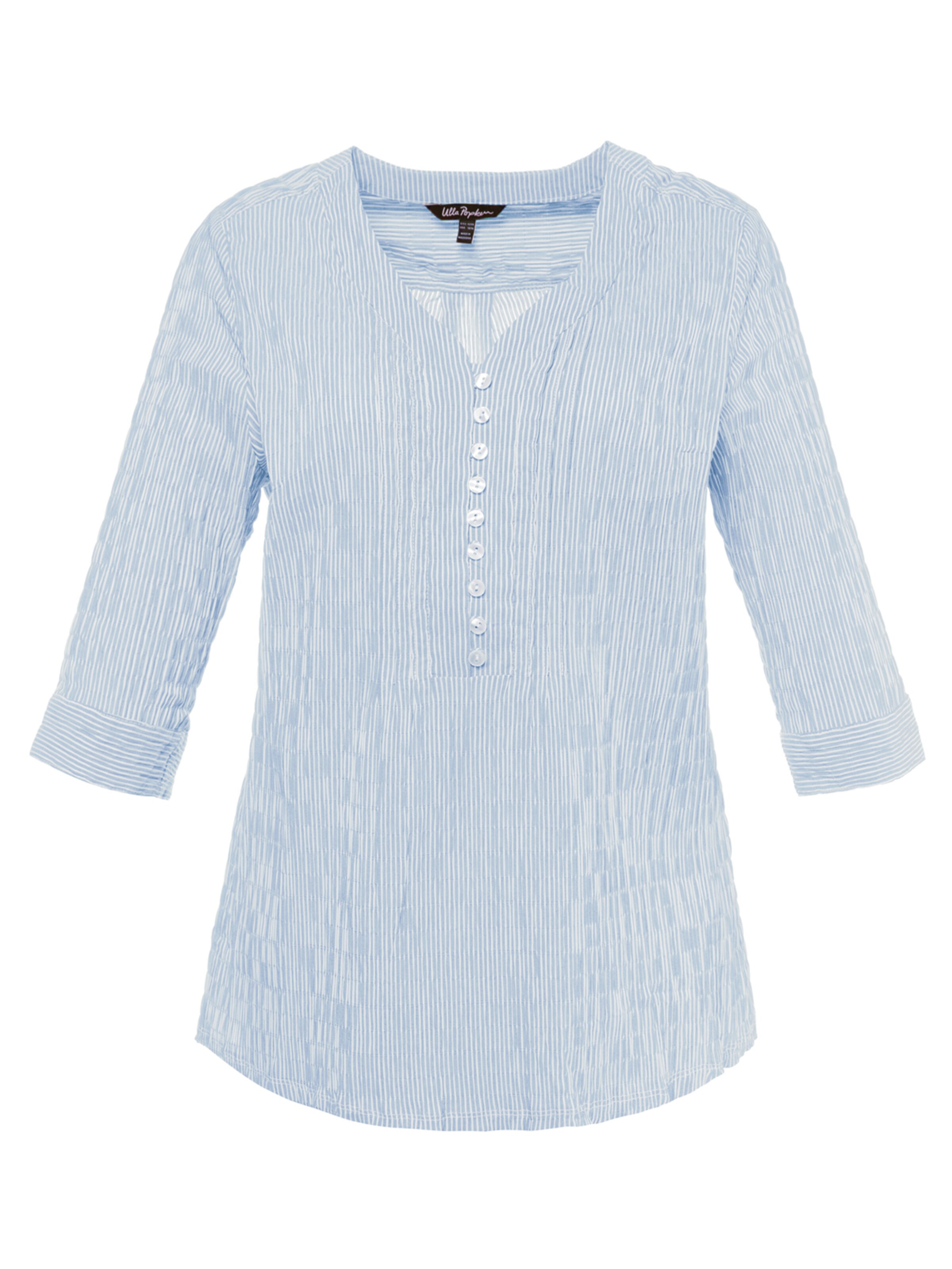 Ulla Popken - Tuniek in de kleur Lichtblauw