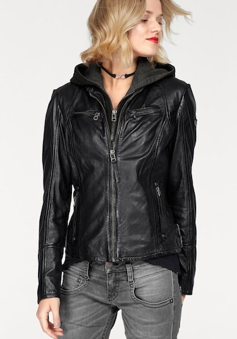 Gipsy Between-Season Jacket 'Nola' in Black: front