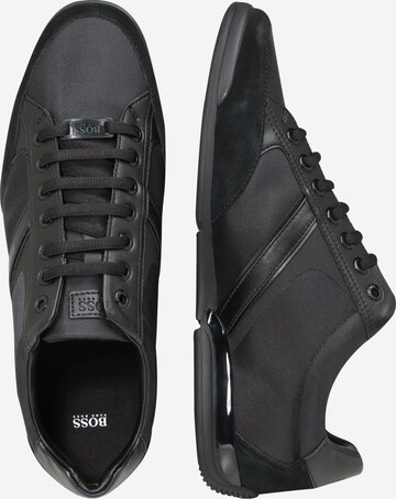 BOSS Sneakers laag 'Saturn' in Zwart: zijkant