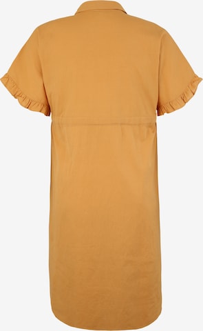 ABOUT YOU Curvy Tunic 'CAROLINE' in Yellow: back