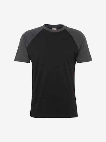 Urban Classics - Camiseta en negro: frente