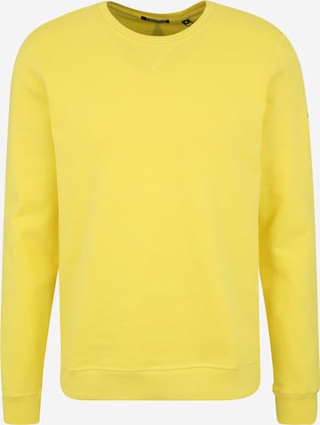 dzeltens CHIEMSEE Sportiska tipa džemperis: no priekšpuses