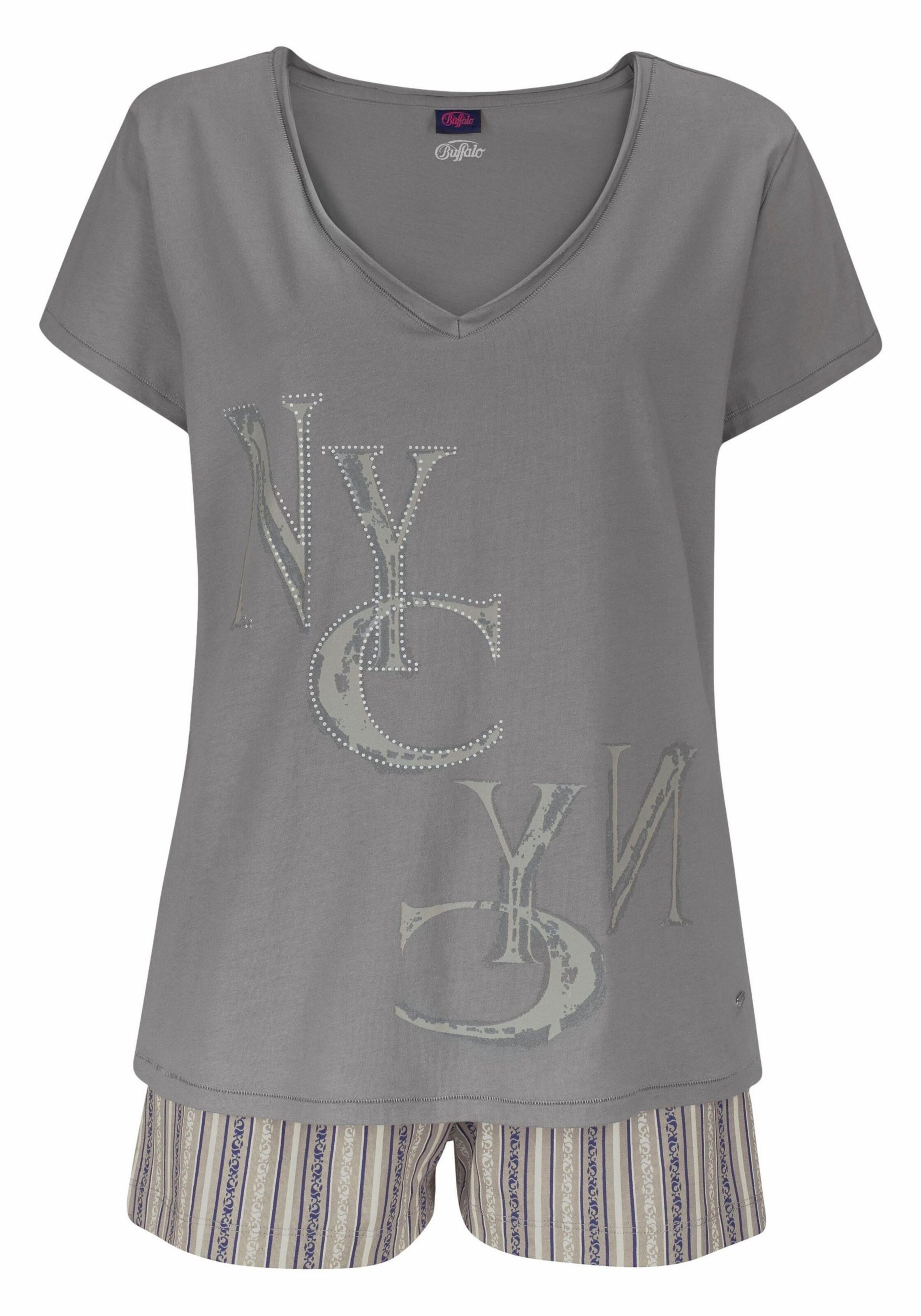 BUFFALO - Pyjama kurz in creme