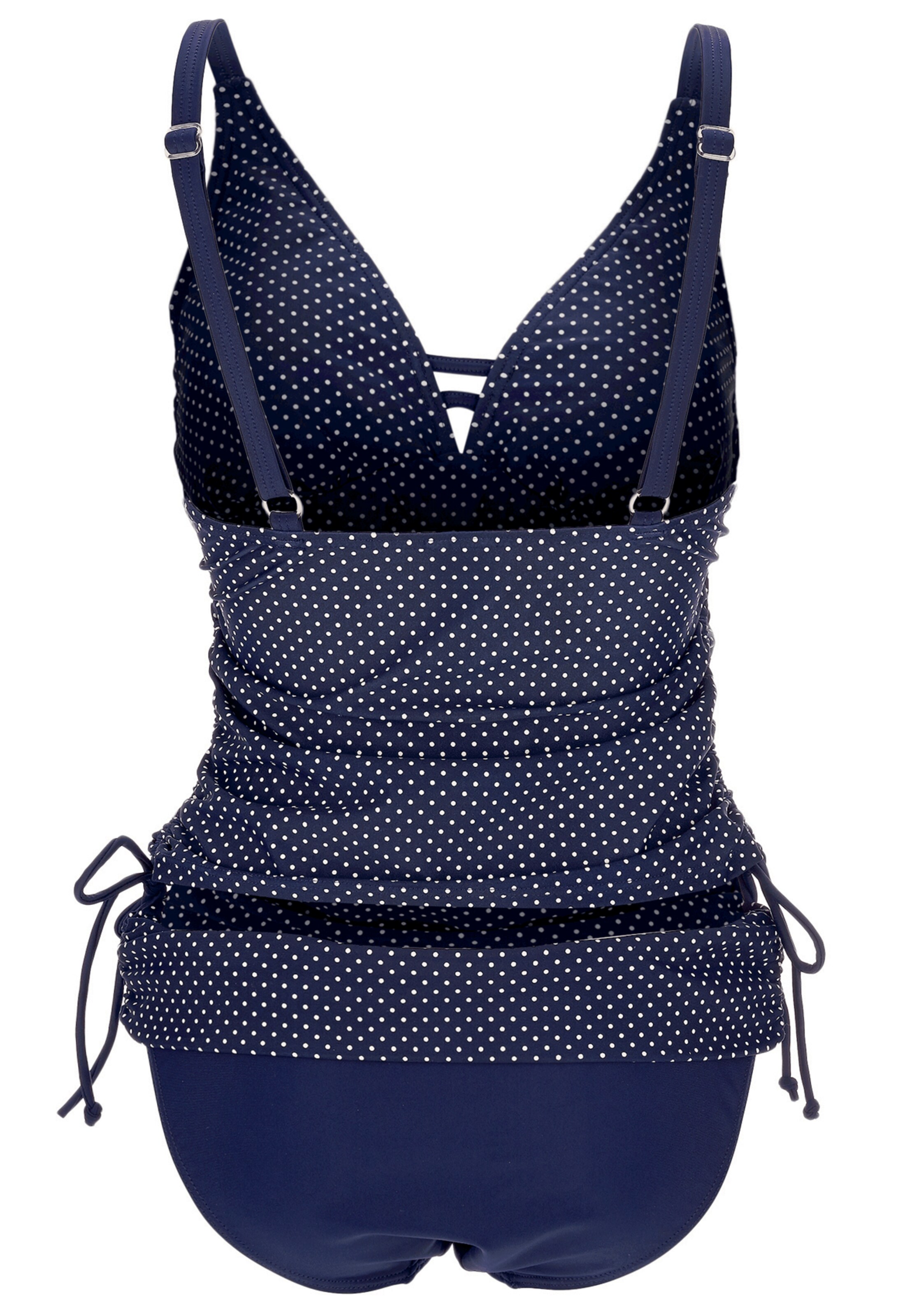 Bustino Tankini 'AVA' di petit amour in blu