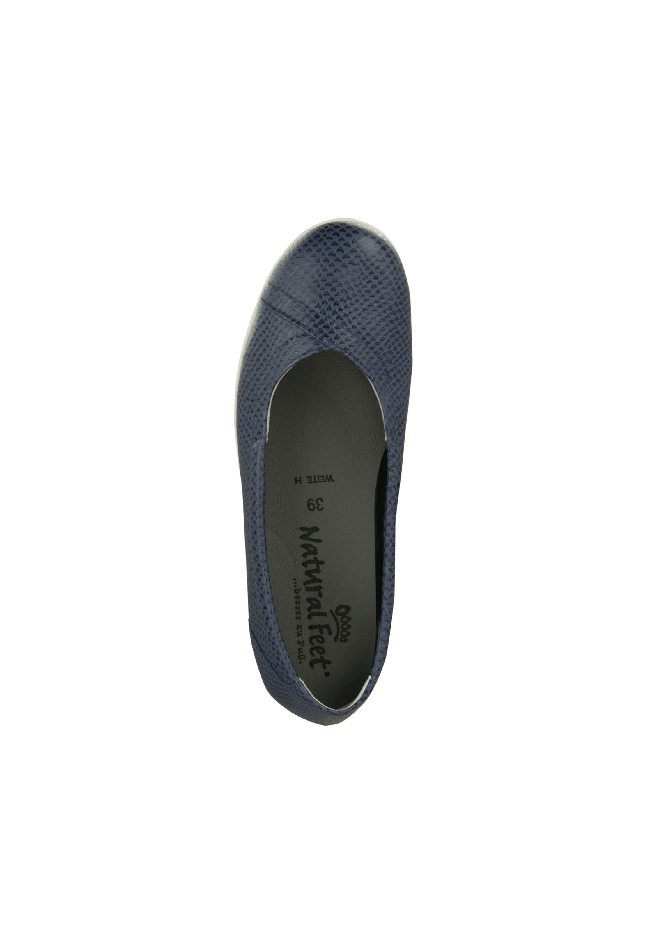 Natural Feet Ballet Flats 'Collien' in Blue