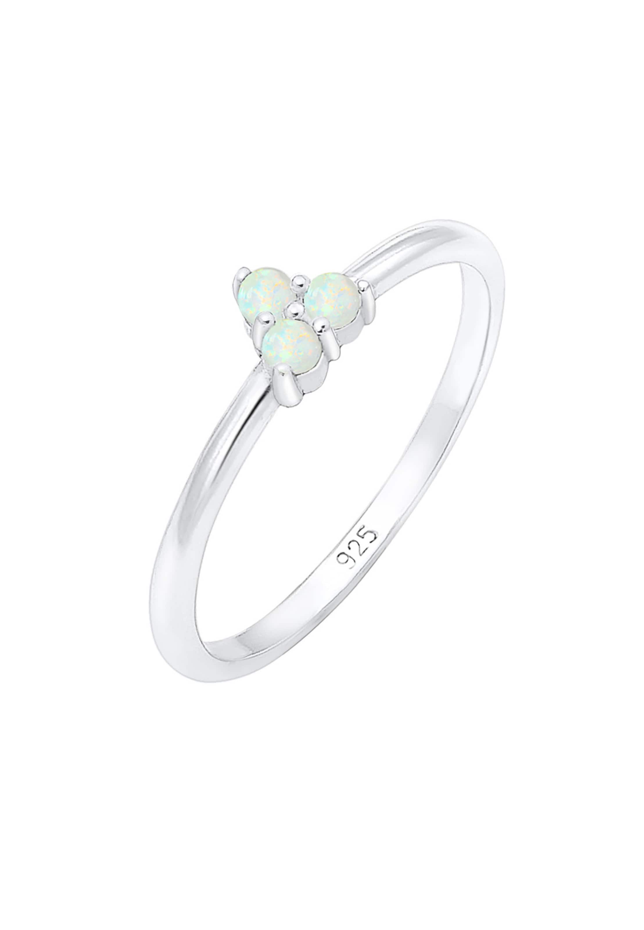 Bague 'Opal' ELLI en argent