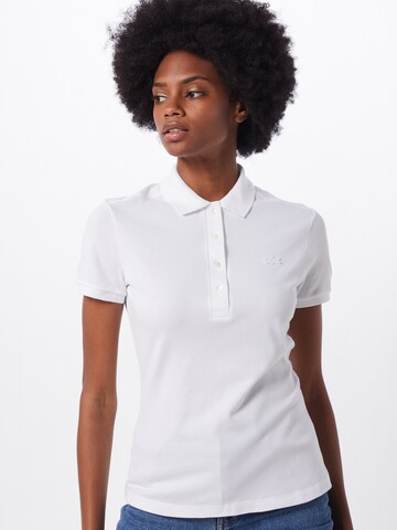 LACOSTE Shirt 'Chemise' in Wit: voorkant