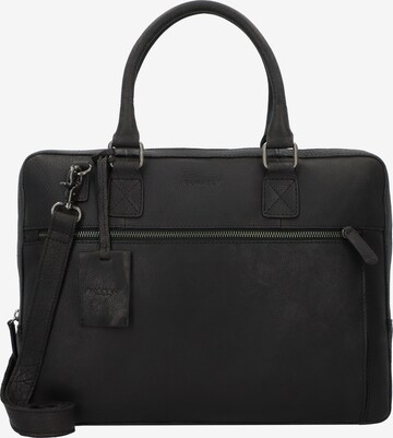 Burkely Document Bag 'Antique Avery' in Black: front