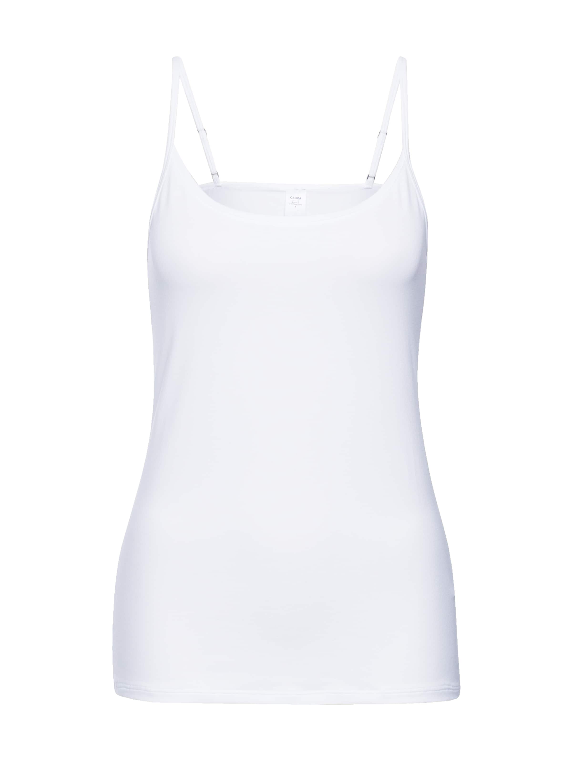 CALIDA regular Undertrøje i hvid: forside