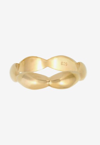 ELLI Ring Kugel Oval in Gold