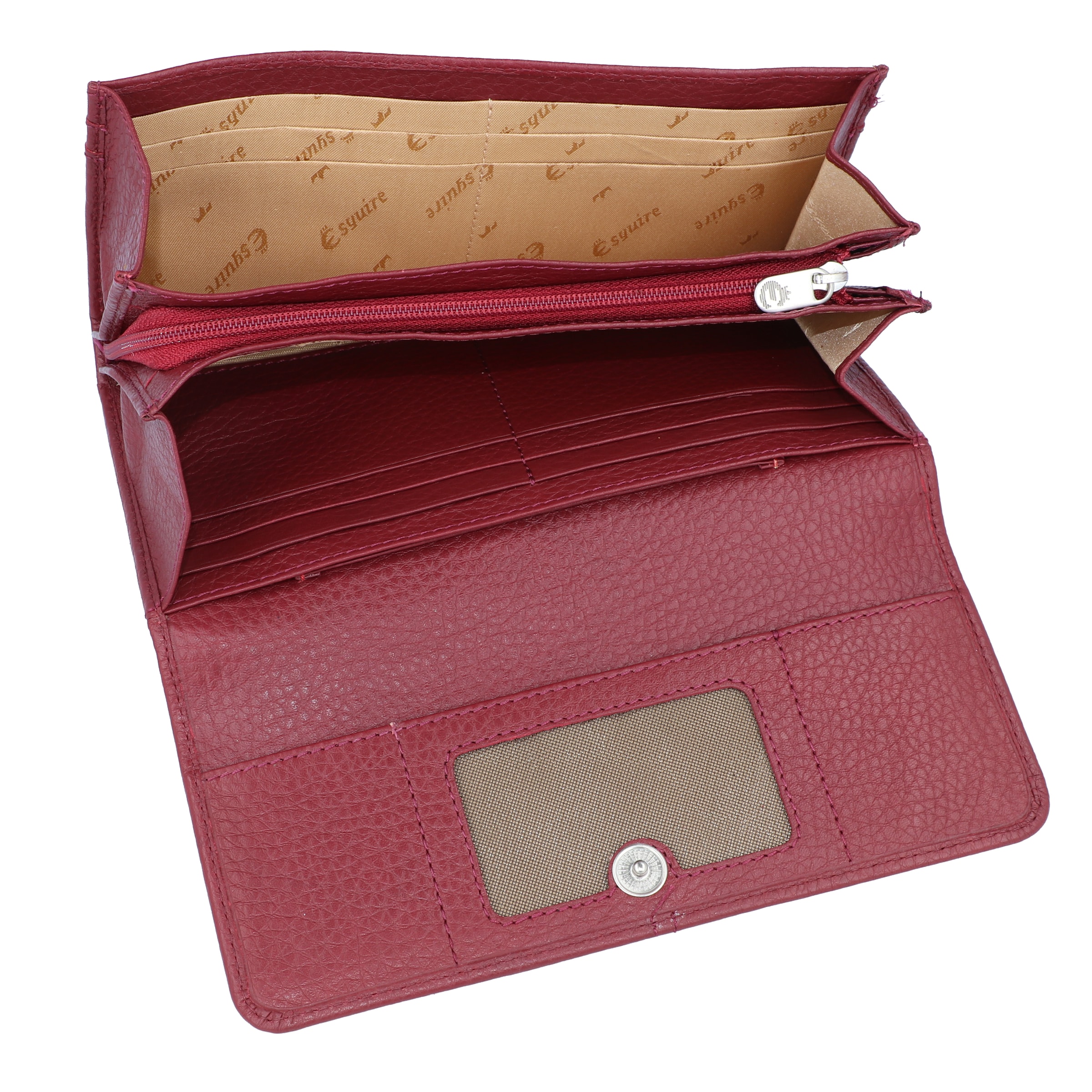 Esquire Wallet 'Verona' in Red