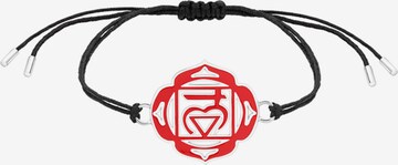 Nenalina Bracelet 'Chakra' in Red: front