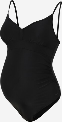 Esprit Maternity Swimsuit in Black: front
