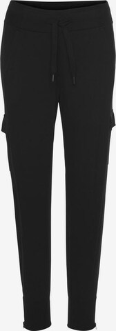 VENICE BEACH Slimfit Sportbroek in Zwart: voorkant