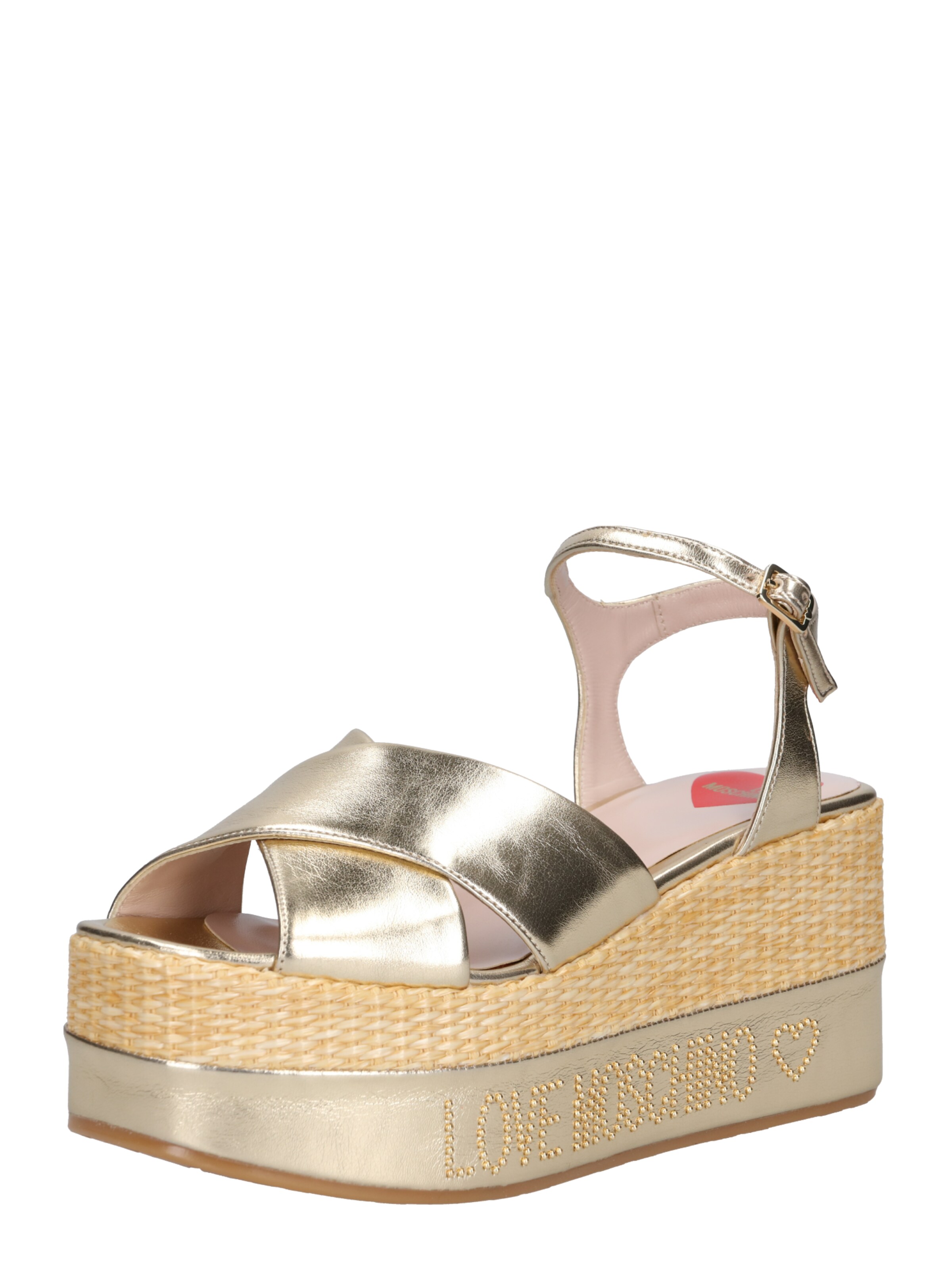 Love Moschino - Sandalen met riem 'JA16198IO7 JCP 900' in de kleur Goud