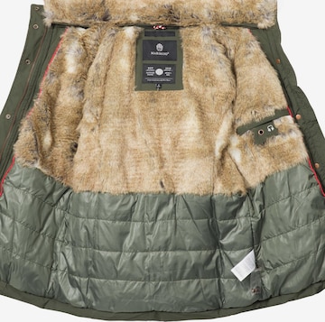 MARIKOO Winter Jacket 'Nekoo' in Green