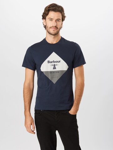 Barbour Beacon Regular Fit Bluser & t-shirts i blå: forside