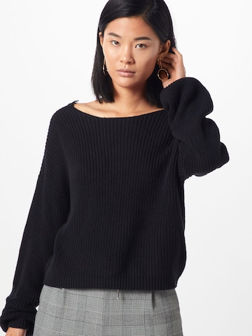 ONLY Sweater 'Xenia' in Black: front