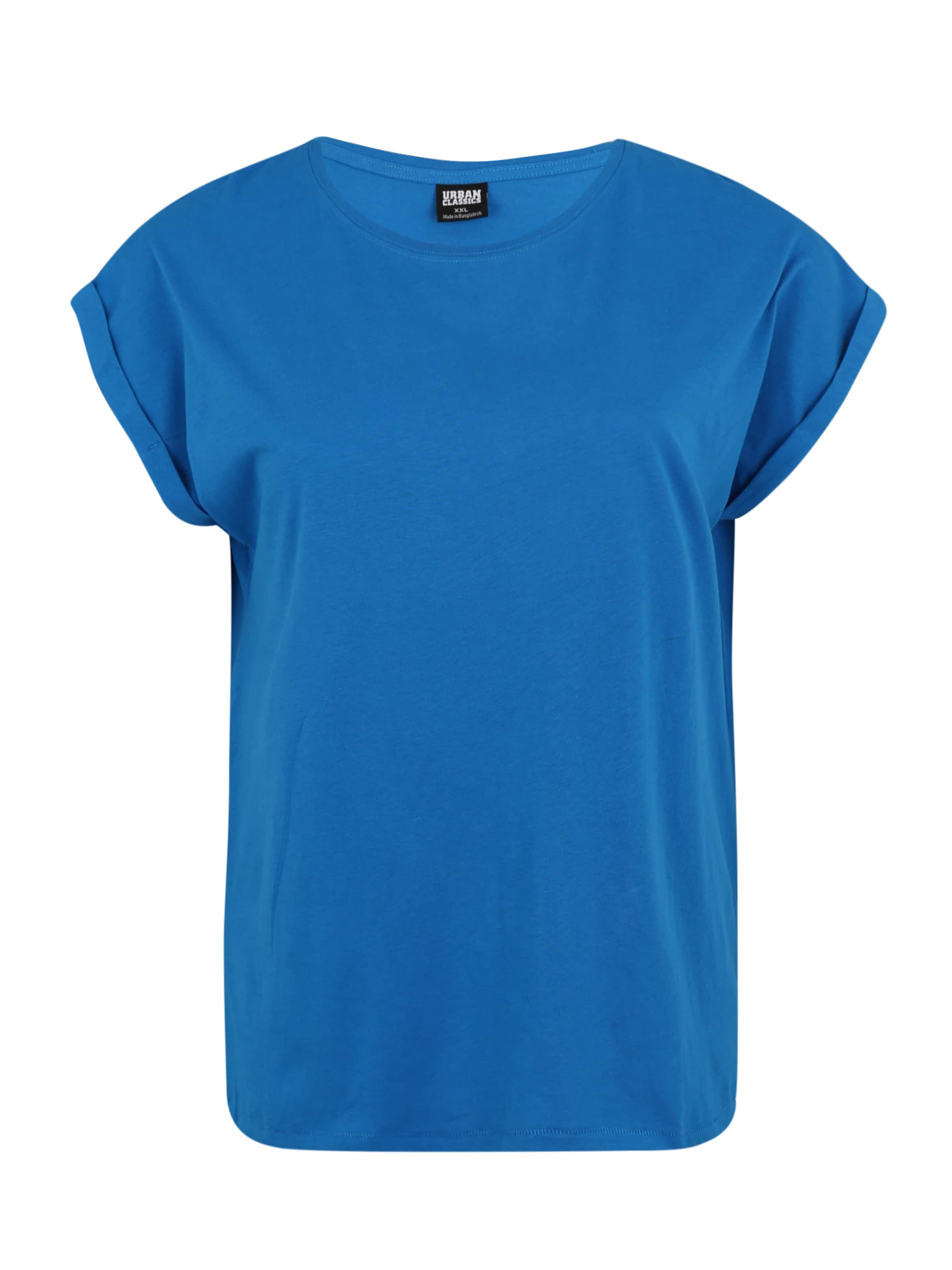 T-shirt Urban Classics en bleu : devant
