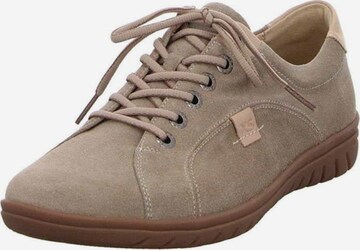 Hartjes Lace-Up Shoes in Beige: front