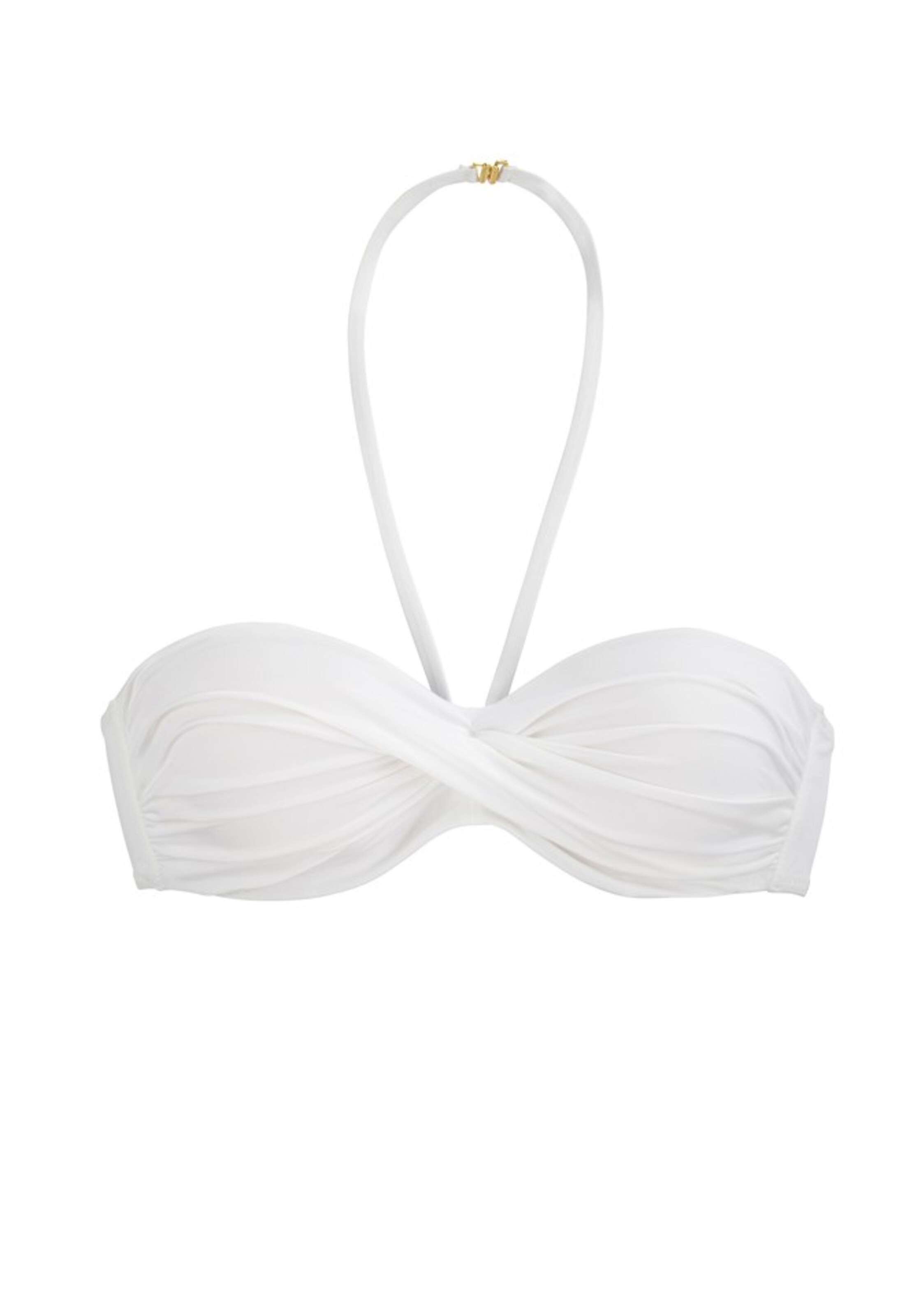 LASCANA Μπαντό Μπικίνι σε λευκό