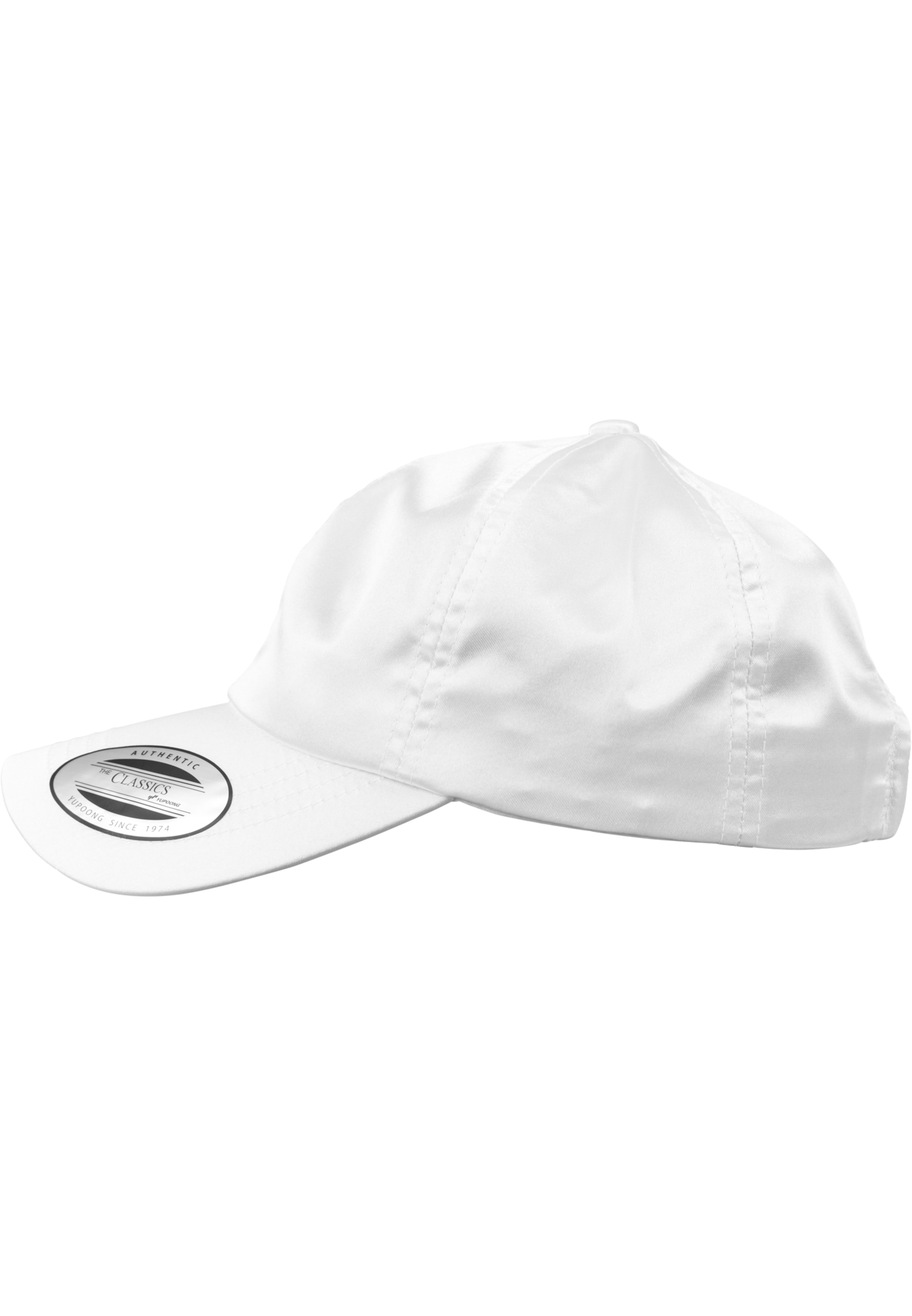 Cappello da baseball di Flexfit in bianco