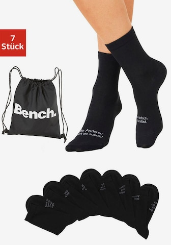 BENCH Socken in Schwarz