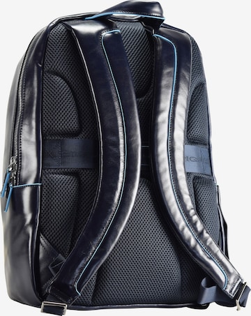 Piquadro Backpack 'Blue Square' in Blue