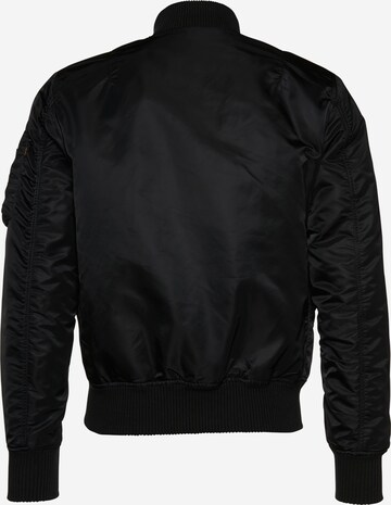 ALPHA INDUSTRIES Prehodna jakna 'MA-1 VF 59' | črna barva
