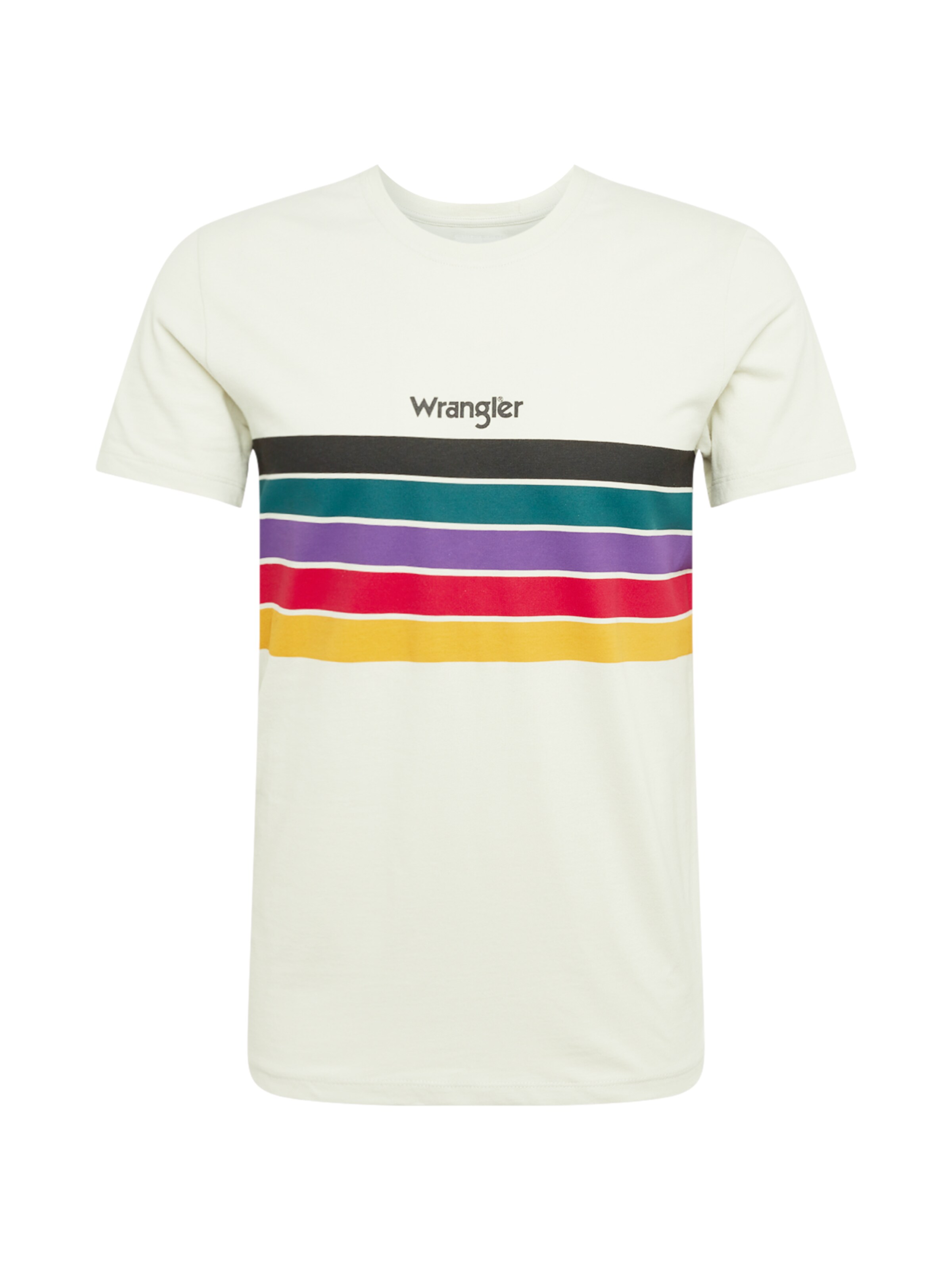 WRANGLER - Shirt 'SS RAINBOW TEE' in de kleur Gemengde kleuren
