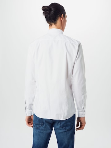 JOOP! Jeans Regular fit Button Up Shirt 'Haven' in White