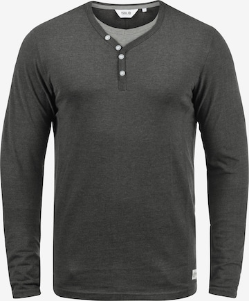 !Solid Layershirt 'Doriano' in Grau: predná strana