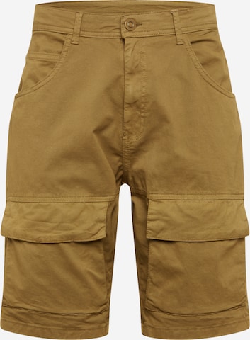 Urban Classics Regular Cargo Pants 'Performance' in Green: front