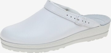 ROHDE Mules in White: front