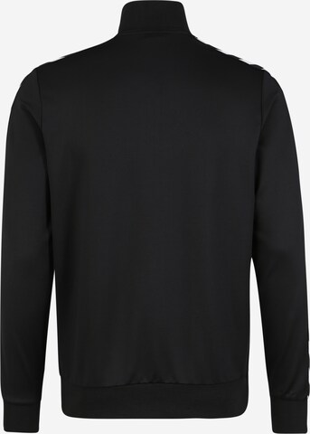 Hummel - Ajuste regular Sudadera con cremallera deportiva 'Nathan' en negro