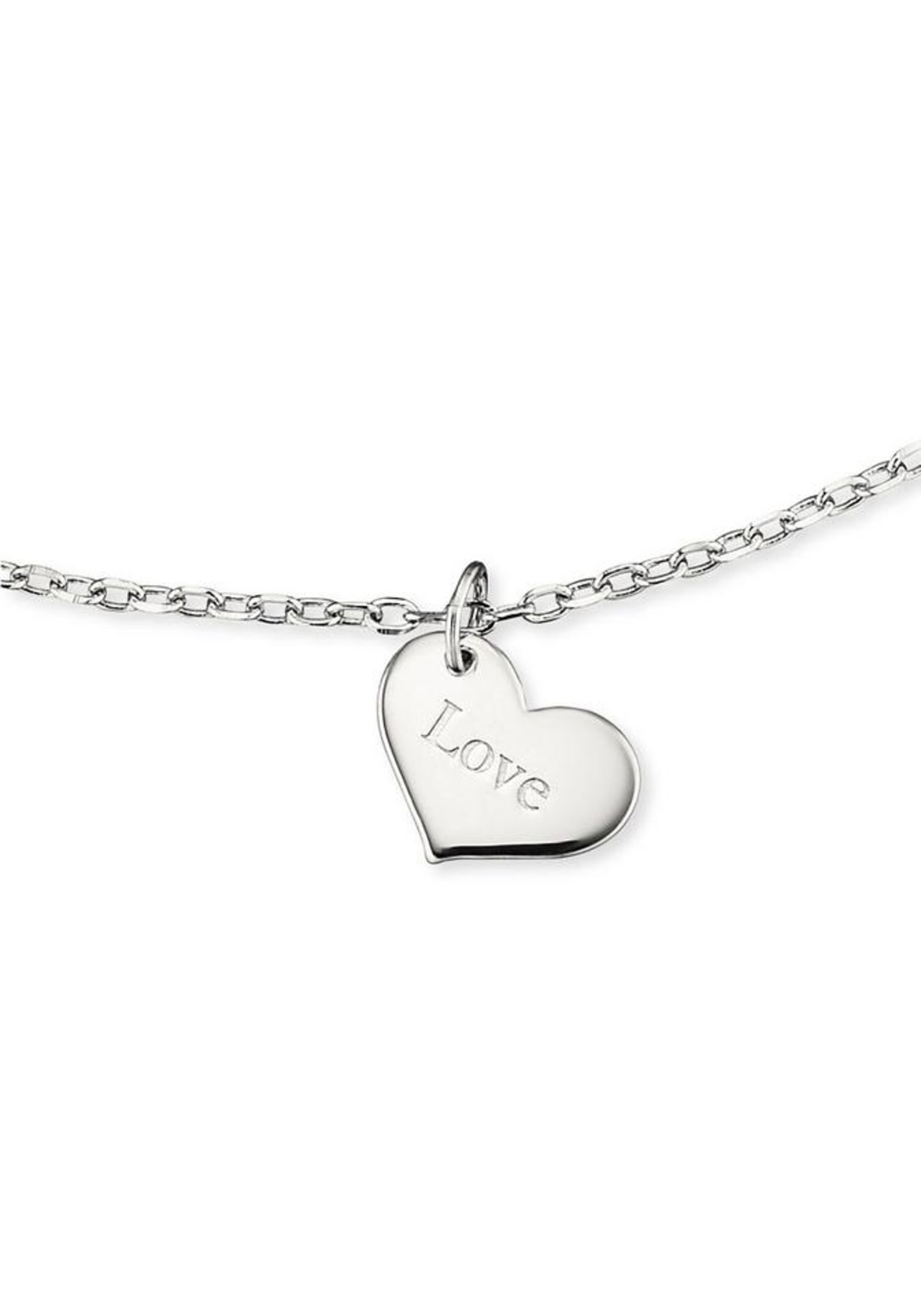 Engelsrufer Fußkette 'Erf-Lilheart' in Silber