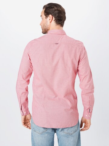 TOMMY HILFIGER Slim fit Overhemd in Roze