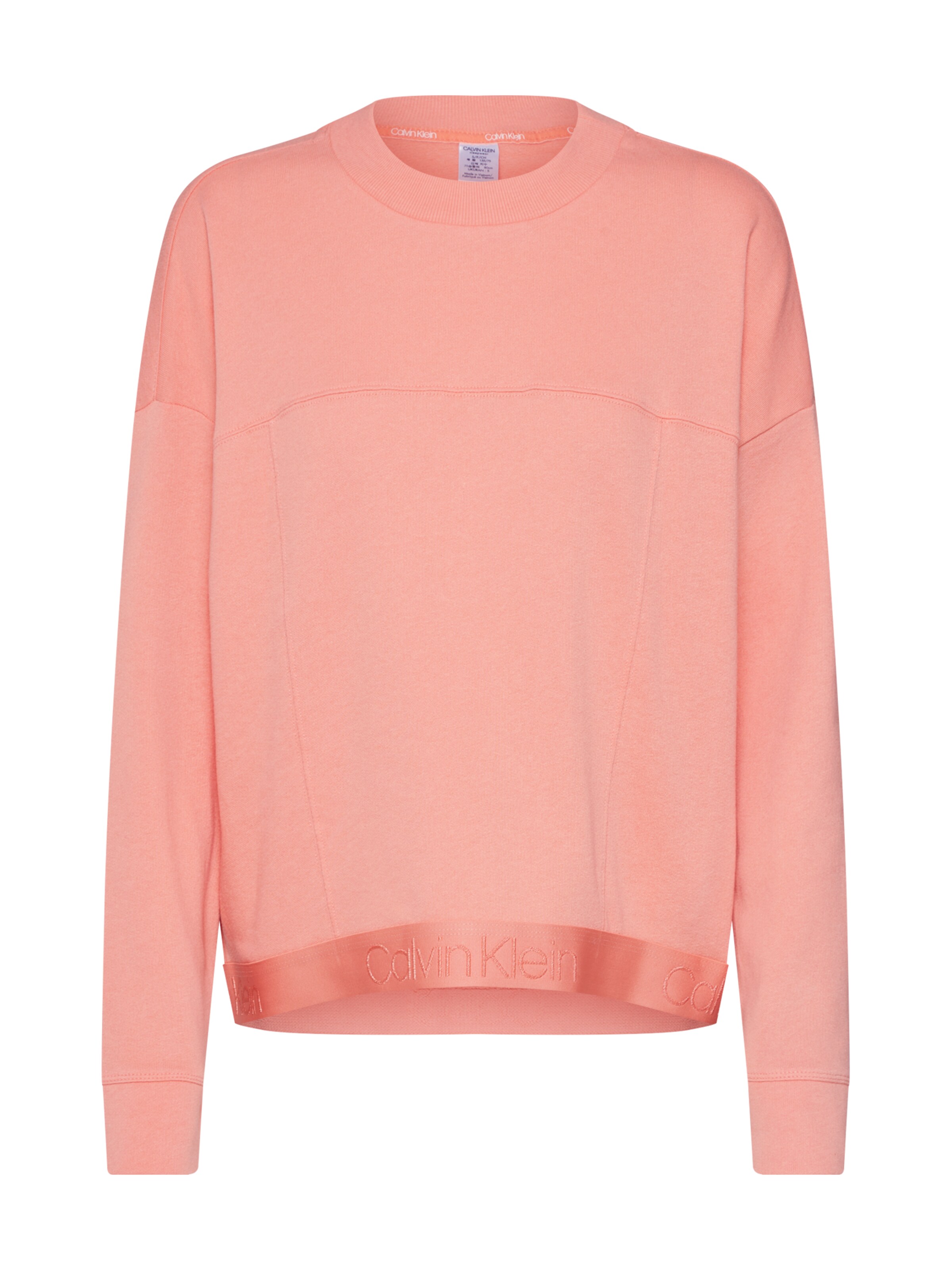 Calvin Klein Underwear - Slaapshirt in de kleur Abrikoos