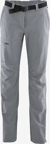 Maier Sports Regular Outdoor Pants 'Inara' in Grey: front