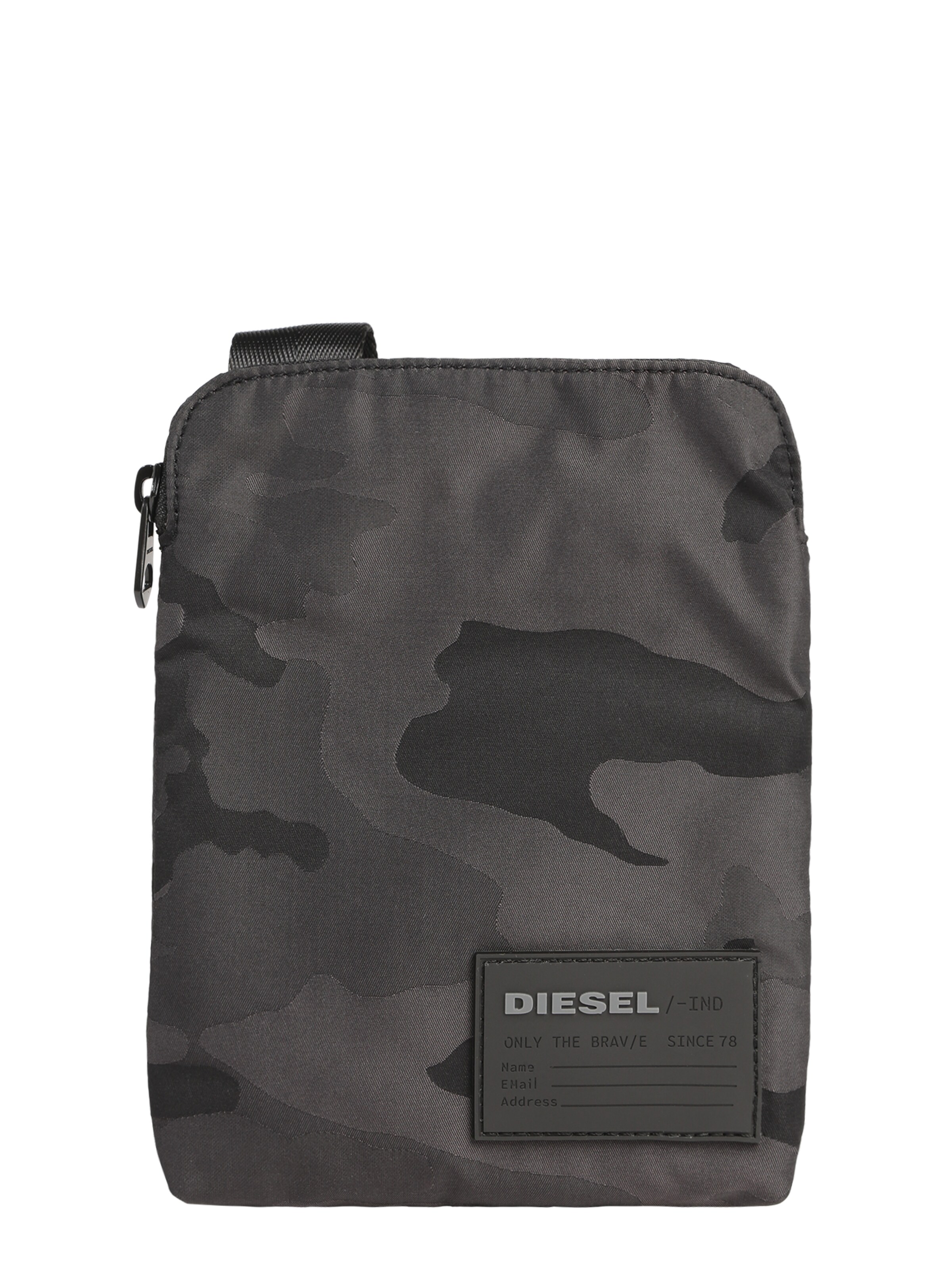 DIESEL - Schoudertas 'DISCOVER-ME' in de kleur Zwart