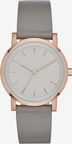 DKNY Analoog horloge 'Soho' in Grijs: voorkant