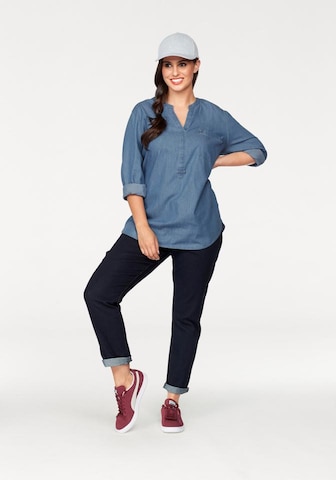 Levi's® Plus Скинни Джинсы '311' в Синий