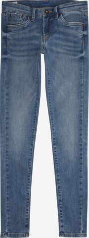 Jean 'PIXLETTE' Pepe Jeans en bleu : devant