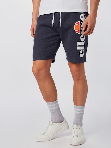 ELLESSE Regularen Hlače 'Bossini' | modra barva: sprednja stran