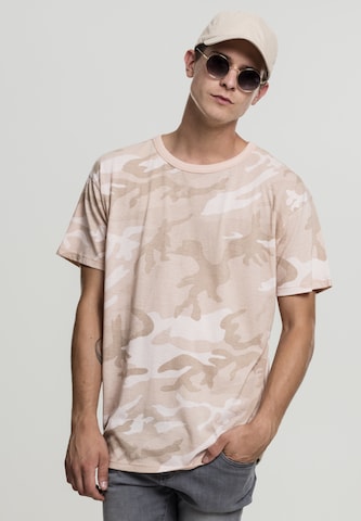 Urban Classics Shirt in Roze: voorkant