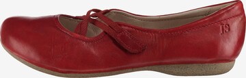 JOSEF SEIBEL Ballet Flats with Strap 'Fiona 39' in Red