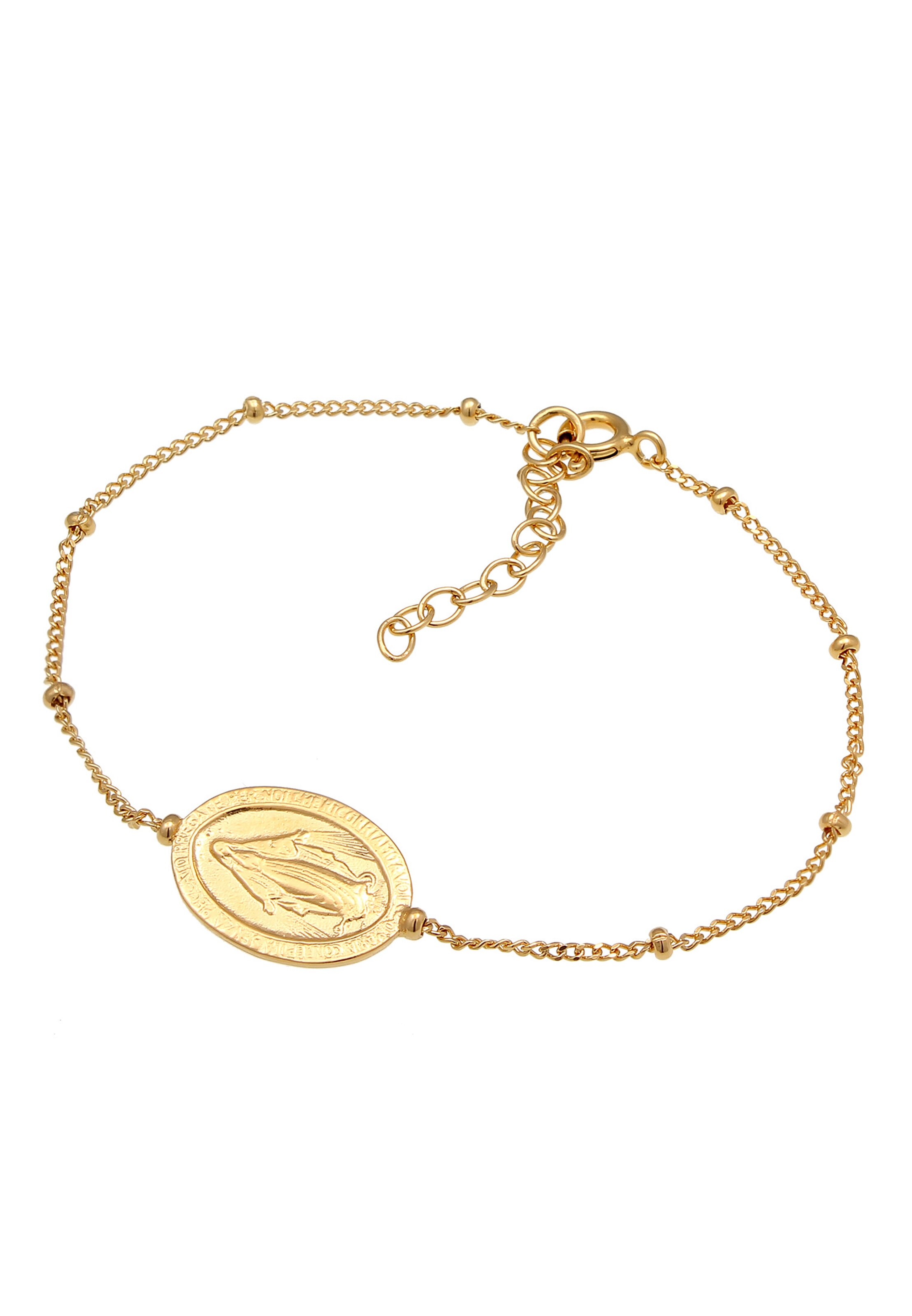ELLI Armband 'Marienbild Münze' in Goud