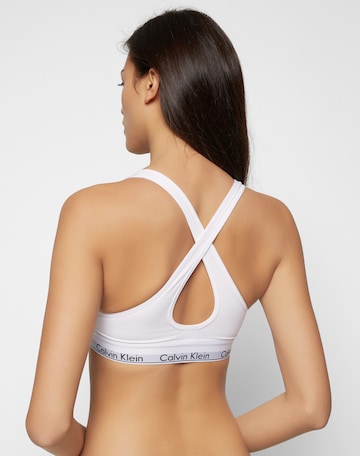 Calvin Klein T-shirt Bra 'Lift' in White: back