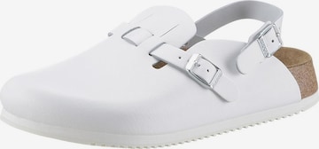 Sabots 'Kay' BIRKENSTOCK en blanc : devant